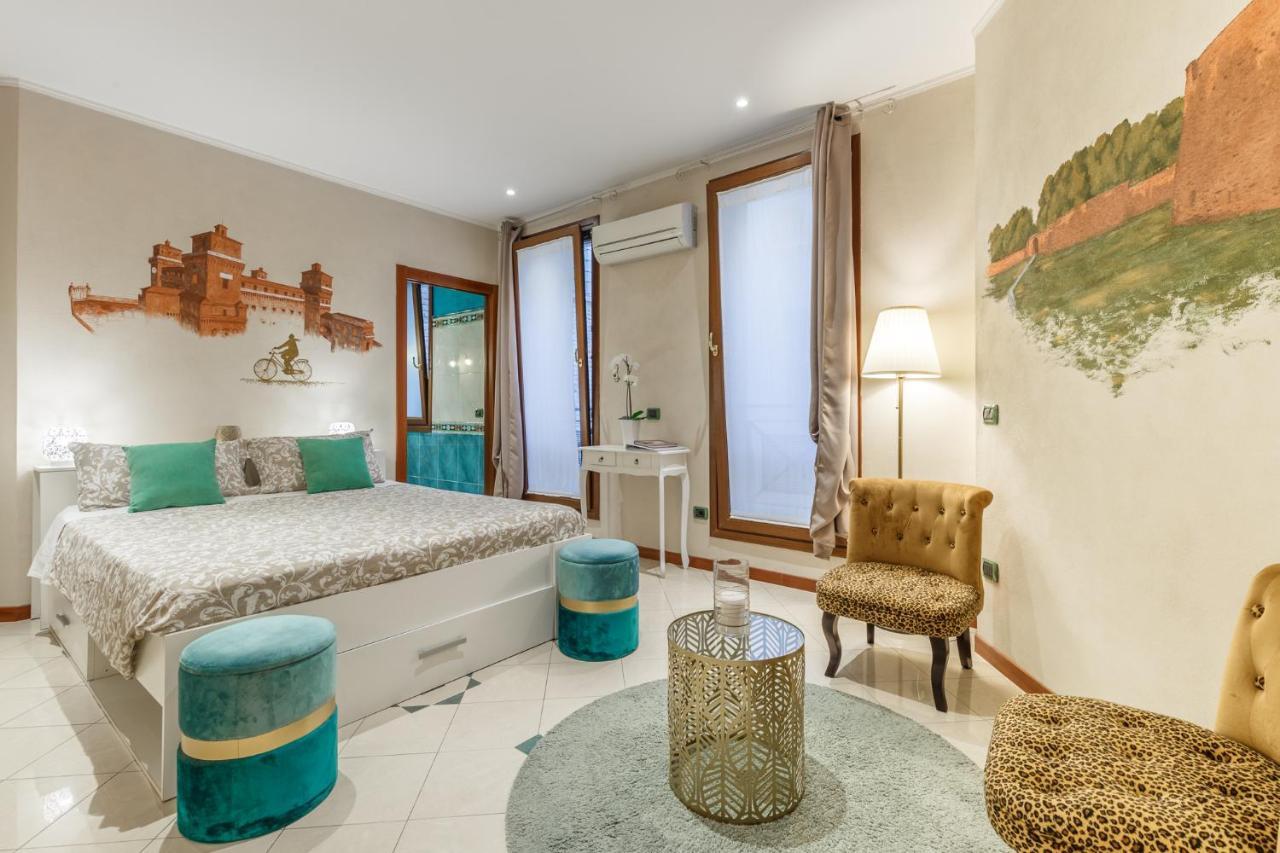 شقة A Due Passi Dal Castello فيرّارا المظهر الخارجي الصورة