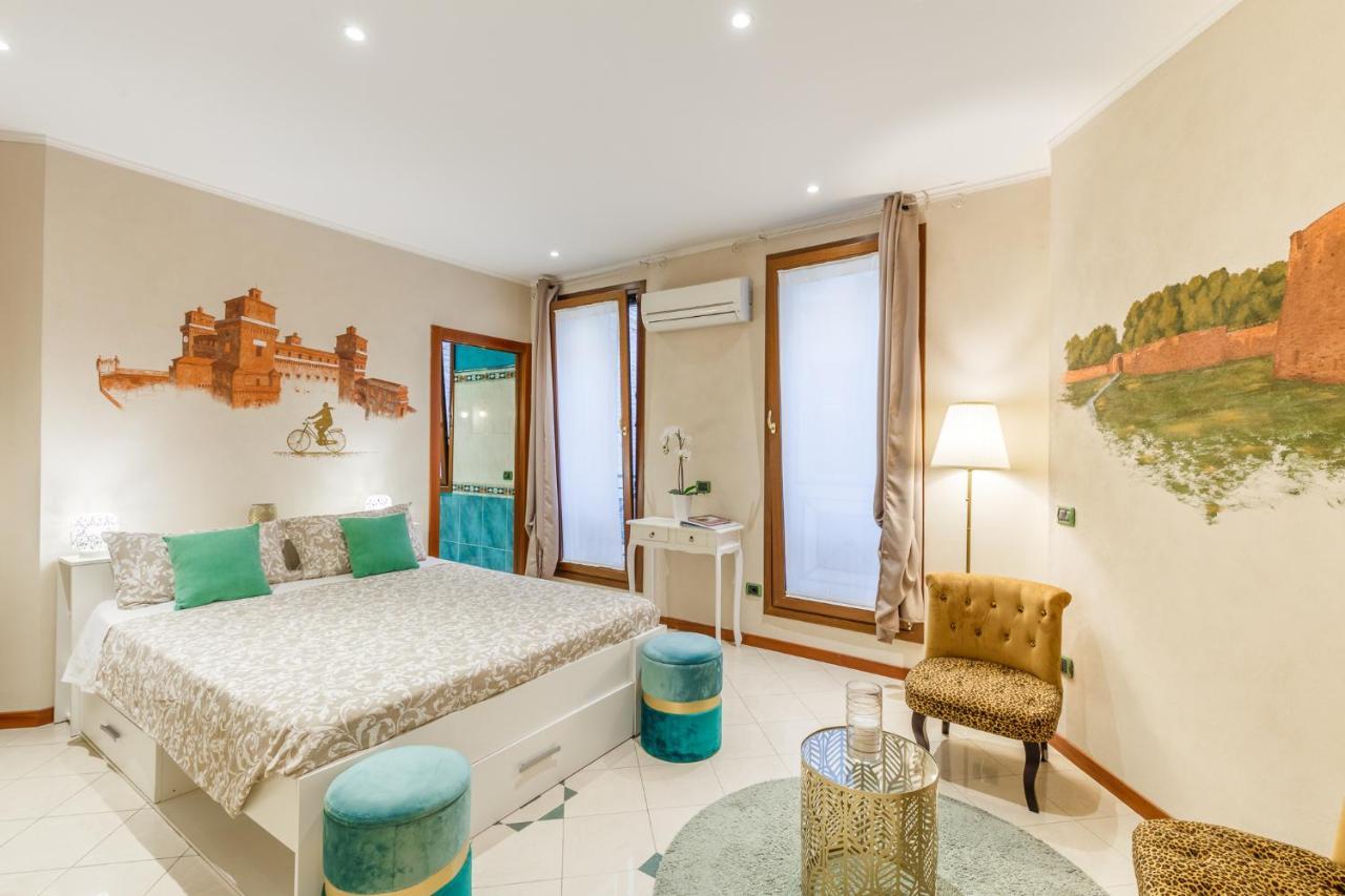 شقة A Due Passi Dal Castello فيرّارا المظهر الخارجي الصورة